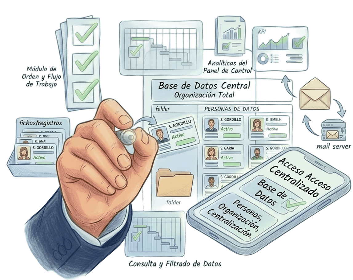 Base de datos centralizada para asociaciones y clubes