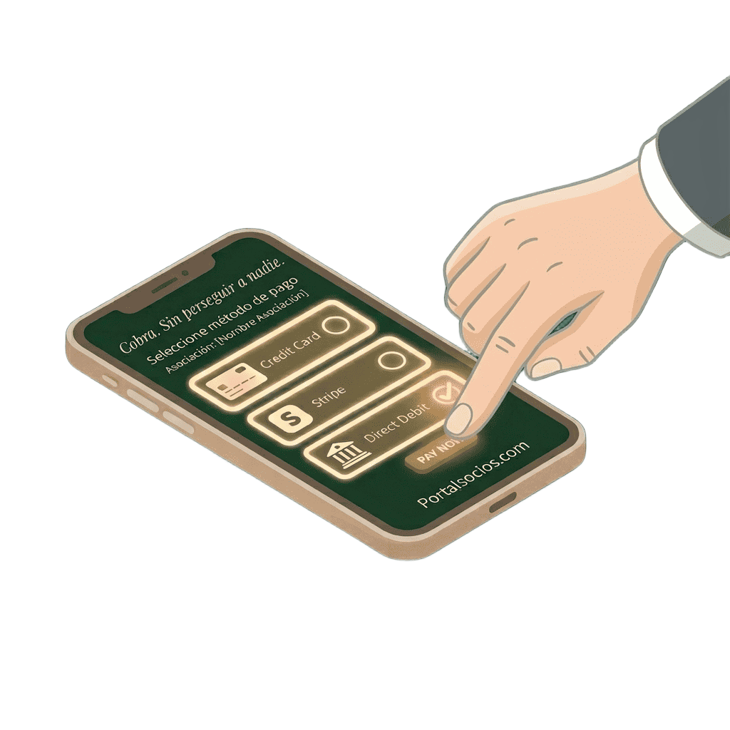 Cobros y pagos automáticos para asociaciones y clubes