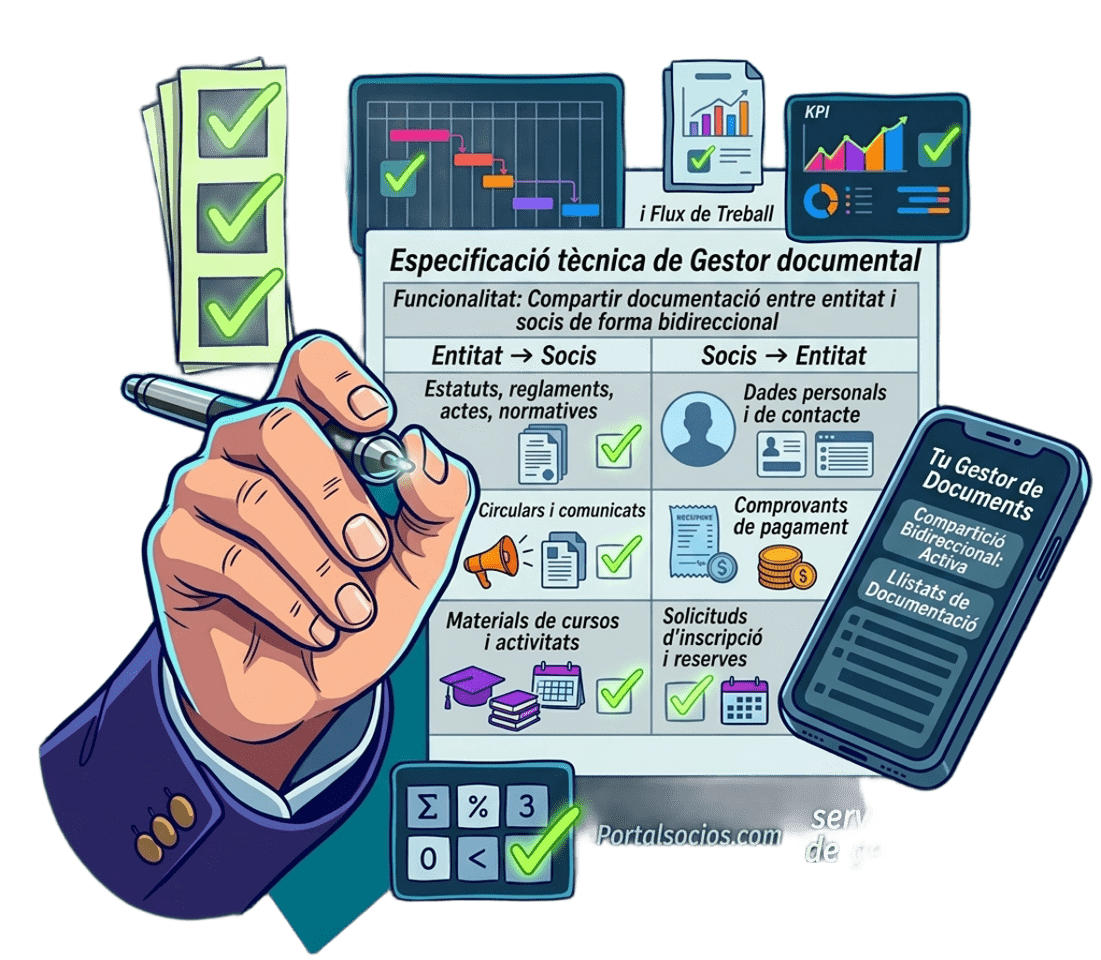 Gestor documental para asociaciones y clubes