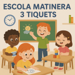 ESCOLA MATINERA - 3 TIQUET - SOCIS - 25/26